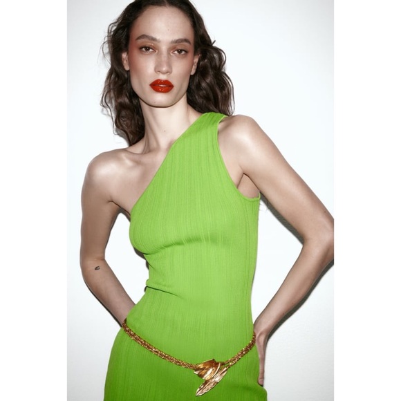 🆕 {Zara} Metallic Floral Belt - Picture 5 of 8